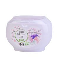 Lessives en capsules enzymatiques écologiques jetables en vrac, faible mousse, 50%-80% d'ingrédients actifs, certifiées ISO, couleur et parfum