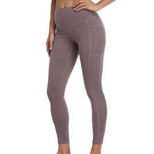 Most Selling Breathable Warm Slim Fit Leggings High Waist Solid Color Stretchy Leggings for Women's - Product Image 6