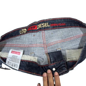 กางเกงยีนส์ขาตรงเข้ารูปของผู้ชาย, กางเกงยีนส์ขาตรง100% ซักได้ตามต้องการกางเกงย้อนยุคสำหรับปาร์ตี้สตรีทเทรนด์ฤดูใบไม้ผลิกันน้ำ - Product Image 4