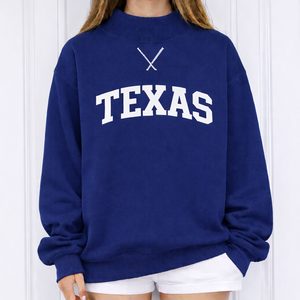 Oversized Autumn/Winter Women's Mockneck <b>Long</b> <b>Sweatshirt</b> Casual Fleece Loose Everyday Fashion with Front Logo - Product Image 3