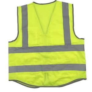 Gilet de sécurité jaune NESTA SPORTS, prix compétitif, vente flash, chantier de construction, logo personnalisé, gilet de travail réfléchissant - Product Image 3