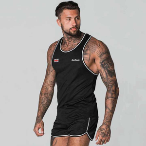 Camiseta sin mangas de alta calidad para hombre, camiseta de entrenamiento, chaleco deportivo para hombre - Product Image 4
