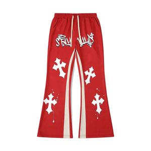 Pantalones Deportivos Casuales para Hombre 2026, con Estampado Personalizado, Cordón Ajustable, Bolsillos, 100% Algodón, Transpirables y de Secado Rápido - Product Image 1