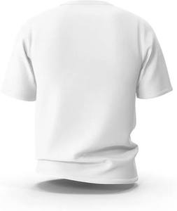 Camiseta de Algodón Reciclado de Botellas PET, Corte Regular, Blanca, 140g, Ligera, Transpirable, Unisex, Venta al Por Mayor - Product Image 1