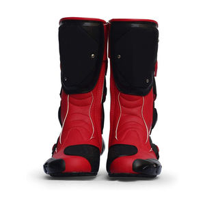Dernières Bottes de Moto en Cuir Respirantes et Imperméables pour Hommes, Modèle Course, avec Logo Personnalisé, pour la Conduite en Extérieur - Product Image 3