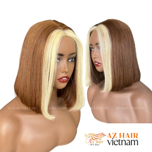 2x6 Kim Perruques Bob Swiss Lace Closure Super Double Drawn Bundles de cheveux vietnamiens bruts Tendance chaude 2024 Perruques de cheveux humains - Product Image 6