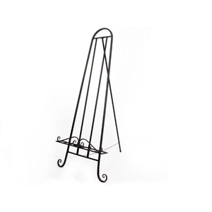 Handmade Floor <b>Easel</b> Iron Metal Plant Stand 21x27x65 Inch Standing Type for Balcony Flower Pot Decor - Product Image 2