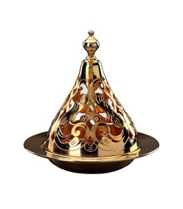 Quemador de incienso de alto acabado para decoración de festivales y bodas, soporte de fragancia de Metal y olor de bolsita e incensario - Product Image 1