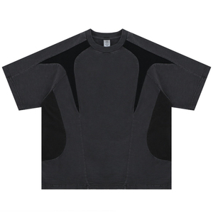 Camiseta de Hombre con Logotipo Personalizado en la Parte Delantera, Estilo Hip Hop, Antiarrugas, Impresión Serigráfica, Cuello Redondo, 100% Algodón, Alta Calidad - Product Image 3
