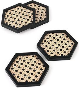 Premium Design Rattan <b>Coaster</b> Jute <b>Coaster</b> Rope <b>Coaster</b> Place Mats <b>Woven</b> Rattan <b>Coaster</b> Mats At Factory Wholesale Price - Product Image 4