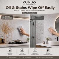 Panneau mural SPC en ardoise, panneau composite pierre-plastique de luxe, imperméable, pour salle de bain, entrepôt, salle d'exposition, mur de fond