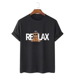 เสื้อยืดผ้าฝ้ายแขนครึ่งเท็ดดี้สำหรับผู้หญิงเสื้อยืดสำหรับปาร์ตี้ที่กำลังเป็นที่นิยม100% เป็นมิตรกับสิ่งแวดล้อม - Product Image 1