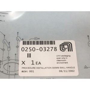Kit AMAT 0242-10535, Repuesto de Manija NSO SWLL - Equipo y Piezas de Semiconductores de Confianza de la Marca Global Legacy - Product Image 1