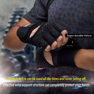 Gants de fitness en néoprène pour la musculation et l'entraînement en salle de sport, protection des mains avec doigts ouverts, gants de sport - Product Image 5