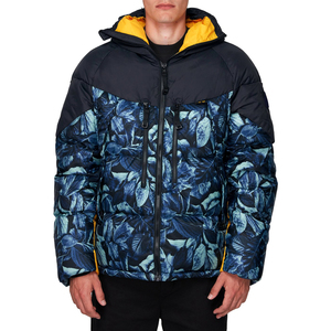 Veste matelassée réactive à la chaleur pour homme OEM, légère, chaude, imperméable, coupe-vent, avec impression personnalisée - Product Image 4