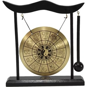 Cloche en laiton rustique, cloche décorative pour temple, pour salle de prière et décoration intérieure, cloche en métal artisanale vintage, laiton classique - Product Image 3