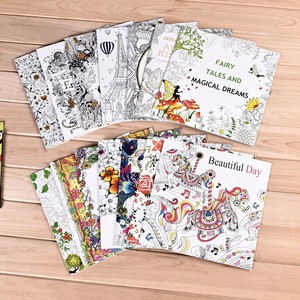 Regalo di decompressione del giardino segreto del libro da colorare per bambini a buon mercato all'ingrosso per il libro di attività di sollievo dallo Stress dei bambini - Product Image 1