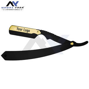 Lames de rasoir droites de qualité professionnelle en acier inoxydable pour un rasage propre et net - Product Image 2