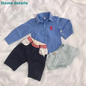 เสื้อผ้าฤดูร้อนสำหรับเด็กใช้แล้ว | เสื้อผ้ามือสองลายการ์ตูนแสนสนุก | สำหรับการส่งออก - Product Image 1