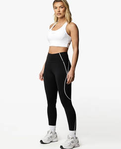 Respirant Gym Sport Fitness Pantalon 4 voies Stretch Butt-lifting Spandex / Nylon Leggings Yoga Leggings Pour Les Femmes - Product Image 1