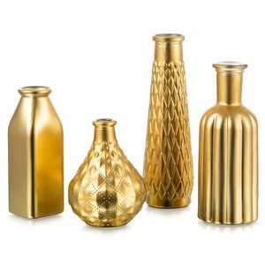Jarrón Decorativo de Metal de Lujo para Flores Artificiales y para Embellecer Espacios Modernos - Product Image 5