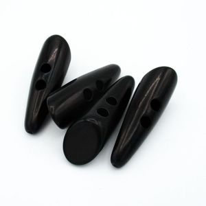 High Quality Eco-Friendly Handmade Natural Buffalo Horn Toggles 2-Hole Oval <b>Buttons</b> <b>Jeans</b> Coats Jackets Bags Natural Horn CRAFTS - Product Image 3