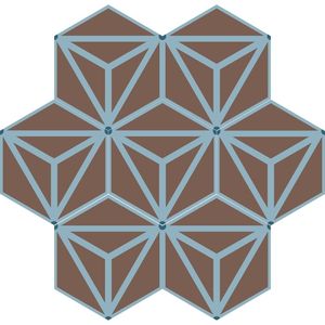 Azulejos cementosos modernos de formato 190x190 mm: Aptos para pavimentación exterior y revestimiento decorativo - Product Image 2