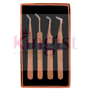 Professional Stainless Steel Lash Extension Tweezers Set-Anti-Static <b>Precision</b> <b>Tools</b> Customizable Packaging Logo Wholesale Rate - Product Image 3