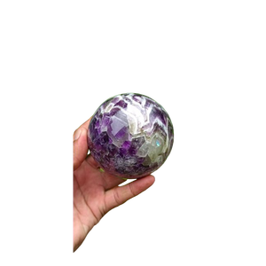 Pendentif sphère améthyste sculptée de haute qualité bijoux de guérison du fournisseur indien fabriqués à partir de pierres précieuses en cristal autres métiers en cristal - Product Image 4