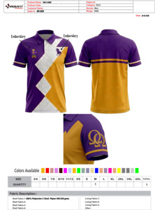 Camiseta de Color Sólido, de Secado Rápido, Tejido Transpirable, Informal, Bordada, para Trabajadores de Fábrica - Product Image 1
