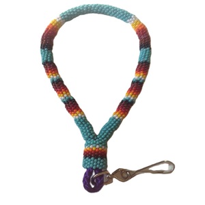 Bracelet de poignet et lanière de clé tendance en perles de rocaille de 9 pouces, style décontracté, perles de rocaille vibrantes de 9 pouces - Product Image 3