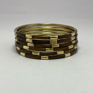 Premium Resin & Brass Bracelet Handmade Jewelry | Custom OEM Design | Wholesale Export Supplier India | Adjustable Cuff <b>Bangle</b> - Product Image 1