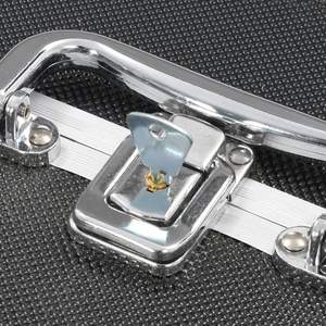 Trousse de maquillage en aluminium noir 8,7''x11,8''x8,3'' – Sacs et étuis cosmétiques - Product Image 6