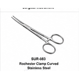 Rochester Class I ชุดเครื่องมือผ่าตัดแบบแมนนวลพร้อมตัวหนีบสแตนเลสแบบโค้งสำหรับเครื่องมือผ่าตัด - Product Image 1