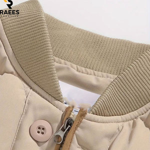 Maximum Comfort Oversized <b>Puffer</b> Bubble <b>Jacket</b> Loose Fit Bulk <b>Cropped</b> Velvet Bubble <b>Jacket</b> Soft Touch Casual Streetwear - Product Image 5