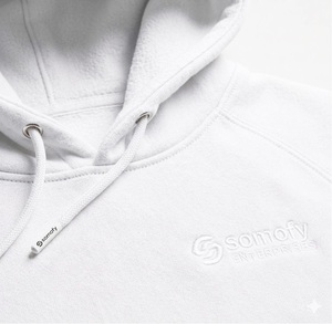 Sudadera con Capucha para Mujer Somofy Enterprises, 100% Algodón, Tejido de Punto, Logotipo Bordado con Impresión por Transferencia de Calor, Corte Regular - Product Image 6