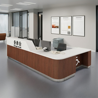 Comptoir de réception en forme de L, design personnalisé, moderne, en acier, écologique, pour hôpital, clinique, hôtel, supermarché, maison, bar, poste d'infirmière