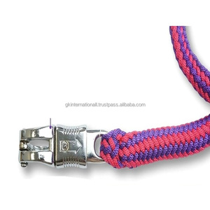 Laisse pour cheval en PVC résistant au froid, personnalisable avec logo, modèle rouge, corde d'équitation imperméable pour l'entraînement, l'équitation et la bridonnerie - Product Image 5