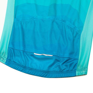 Ensemble de cyclisme personnalisé par sublimation de qualité supérieure, séchage rapide, maillot et cuissard de vélo, écologique - Product Image 5