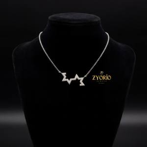 สร้อยคอจี้เพชรทรงเสน่ห์ราตรี 925 เงินสเตอร์ลิง เครื่องประดับหรูหราสำหรับผู้หญิง แฟชั่นทันสมัย เหมาะสำหรับงานแต่งงาน งานปาร์ตี้ และใช้ในชีวิตประจำวัน - Product Image 3