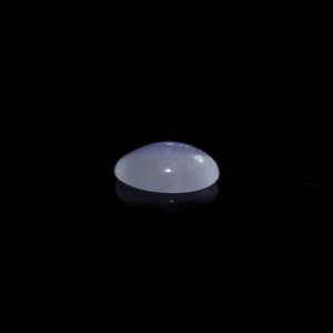 Loose 3.6 Ct Sky Blue Moonstone Oval Cabochon Gemstone for Fine Jewelry - Product Image 3