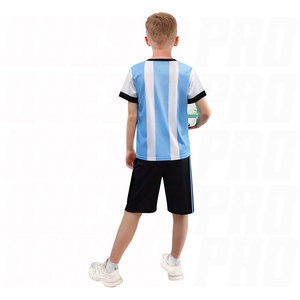 Maillots de football premium pour garçons, ensembles de maillots pour enfants, uniformes d'entraînement de football pour jeunes, ensembles de shorts de sport pour fans de basketball, respirants et légers - Product Image 3