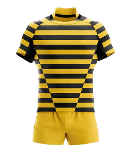 2025เสื้อรักบี้ผ้าโพลีเอสเตอร์ซับลิเมตชุดเสื้อ100% ป้องกันแบคทีเรีย qld เย็บปักตามสั่ง - Product Image 2