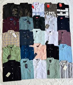 Chemise en coton décontractée pour homme, best-seller, vêtement confortable pour la mode quotidienne, le bureau et les voyages, disponible au meilleur prix - Product Image 1