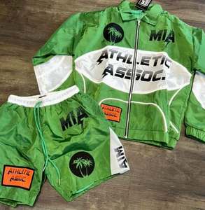 Conjunto Deportivo de Invierno, Casual, Grueso, Lavado Ácido, Color Sólido, Ecológico, Reversible, Tallas Grandes, con Logotipo Personalizado - Product Image 4