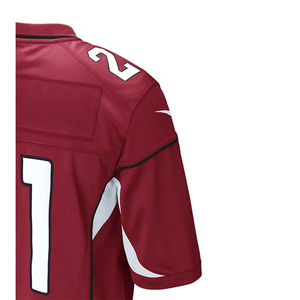 Best High Quality Unisex American Football Jersey Custom Logo Printed Sublimation Polyester <b>Mesh</b> <b>Short</b> Sleeve for Adults Size - Product Image 4