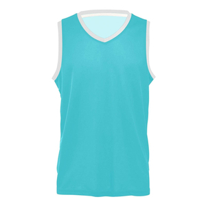 เสื้อบาสเก็ตบอลแบบกำหนดเองได้ ทนทาน สำหรับผู้ชาย สีที่กำหนดเองได้สำหรับกีฬาทีม ชุดฤดูร้อนไซส์ใหญ่ ระบายอากาศได้ดี แห้งเร็ว 100% - Product Image 4
