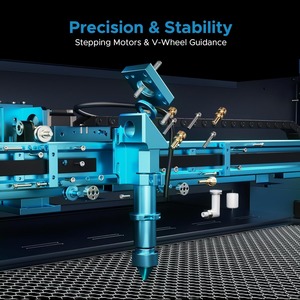 100W CO2 Laser <b>Engraver</b> & Cutter – 40"x24" Workspace, 1,000mm/s Speed, Autofocus, 2-Way Pass, Air , for Wood - Product Image 3