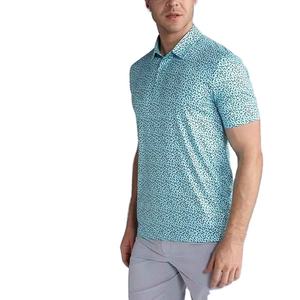 Custom Logo <b>100</b>% <b>Polyester</b> Polo Shirts School Working Polo T Shirts Summer Slim Fit Work Wear Men Puff Printing Polo Shirt - Product Image 2