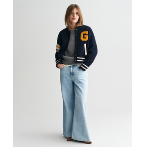 Blouson universitaire léger boutonné respirant pour femme, collection automne 2025, coupe-vent pour l'hiver - Product Image 5
